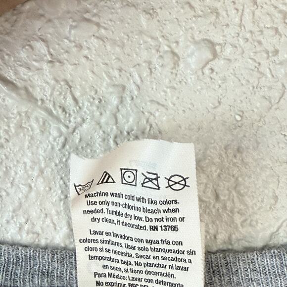 Vintage Y2K Lab Rat Anime Cartoon Graphic Baby Tee T-Shirt - Gray Wms Small - Picture 7 of 11